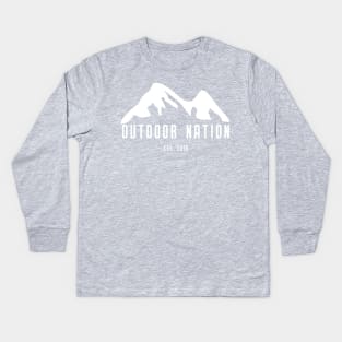 Outdoor Nation Mountain Kids Long Sleeve T-Shirt